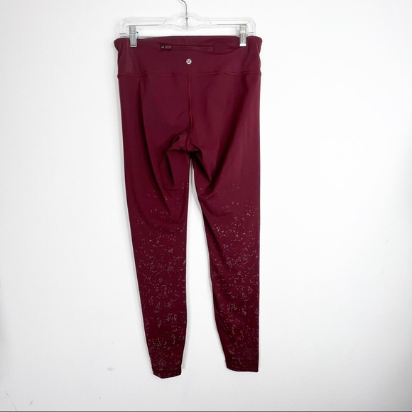 Lululemon Special Edition Speed Wunder Tight 28” Spark Size 10 - Picture 13 of 16